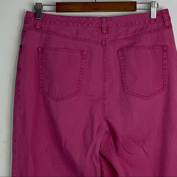 Charter Club Pink Khaki High Waisted Pants EUC Size 10 - Picture 4 of 7